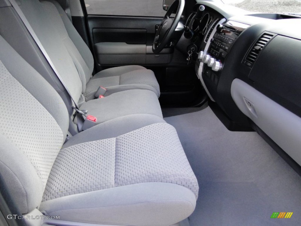 2010 Tundra CrewMax - Slate Gray Metallic / Graphite Gray photo #24