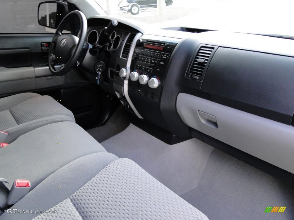 2010 Tundra CrewMax - Slate Gray Metallic / Graphite Gray photo #25