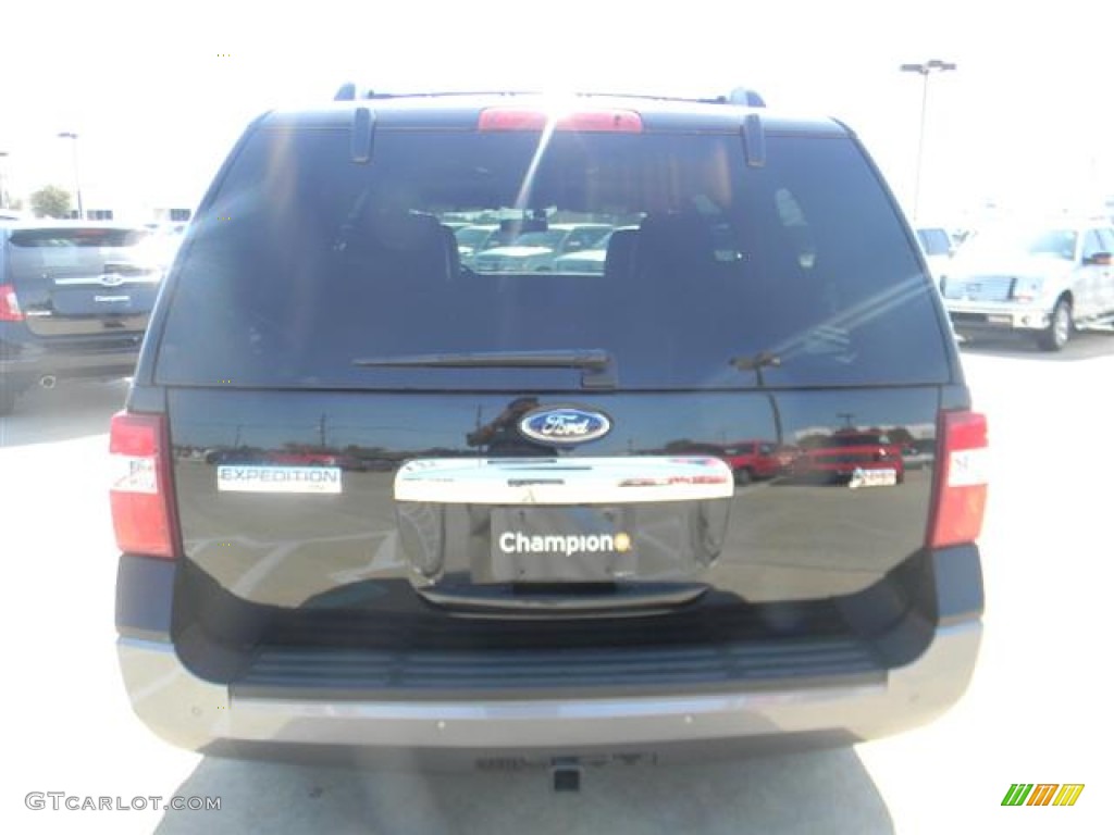 2012 Expedition XLT Sport - Black / Charcoal Black/Silver Smoke photo #4