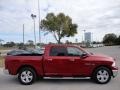 2010 Inferno Red Crystal Pearl Dodge Ram 1500 Big Horn Crew Cab  photo #9