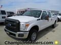 2012 Oxford White Ford F250 Super Duty XL Crew Cab 4x4  photo #1