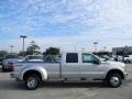 2012 Ingot Silver Metallic Ford F350 Super Duty Lariat Crew Cab 4x4 Dually  photo #4