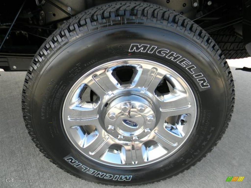 2012 Ford F350 Super Duty Lariat Crew Cab 4x4 Wheel Photo #58153184