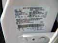 UG: White Platinum Metallic Tri-Coat 2012 Ford F350 Super Duty Lariat Crew Cab 4x4 Dually Color Code