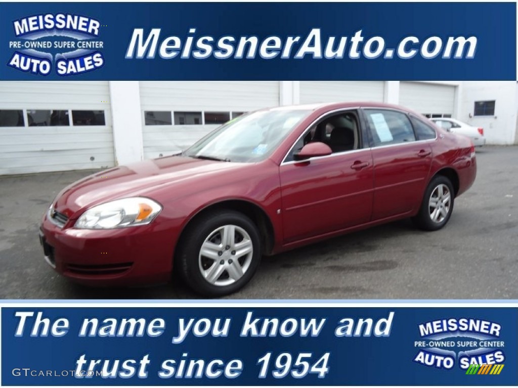 2006 Impala LS - Sport Red Metallic / Ebony Black photo #1