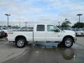 2012 Oxford White Ford F250 Super Duty Lariat Crew Cab 4x4  photo #4