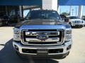 2012 Black Ford F250 Super Duty Lariat Crew Cab 4x4  photo #2