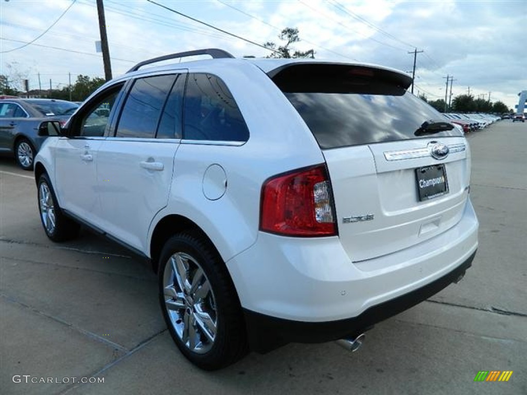 2012 Edge Limited - White Platinum Metallic Tri-Coat / Medium Light Stone photo #7