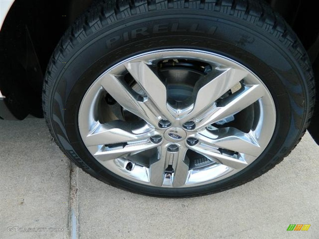 2012 Edge Limited - White Platinum Metallic Tri-Coat / Medium Light Stone photo #10