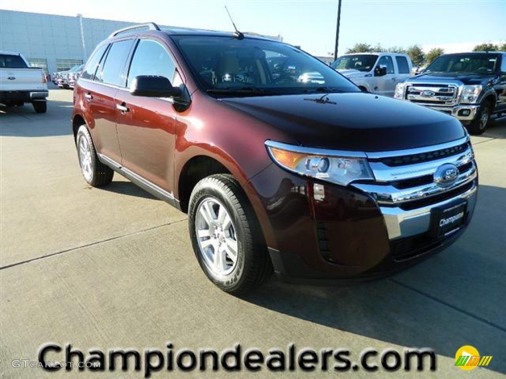 2012 Edge SE - Cinnamon Metallic / Medium Light Stone photo #1