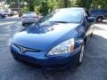 2003 Sapphire Blue Pearl Honda Accord EX V6 Coupe  photo #2