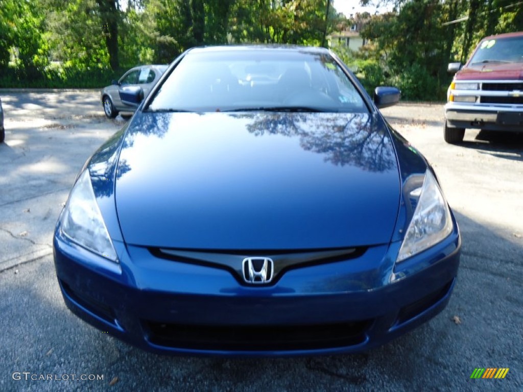 2003 Accord EX V6 Coupe - Sapphire Blue Pearl / Black photo #3