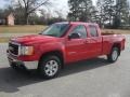 Fire Red 2011 GMC Sierra 1500 SLE Extended Cab