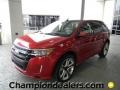 Red Candy Metallic 2012 Ford Edge Sport