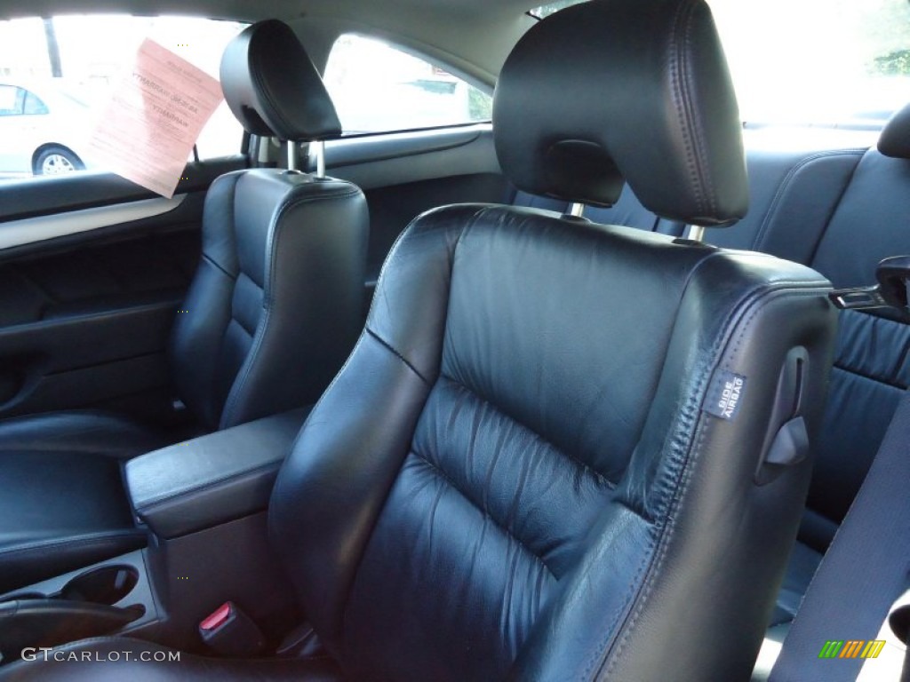 2003 Accord EX V6 Coupe - Sapphire Blue Pearl / Black photo #12