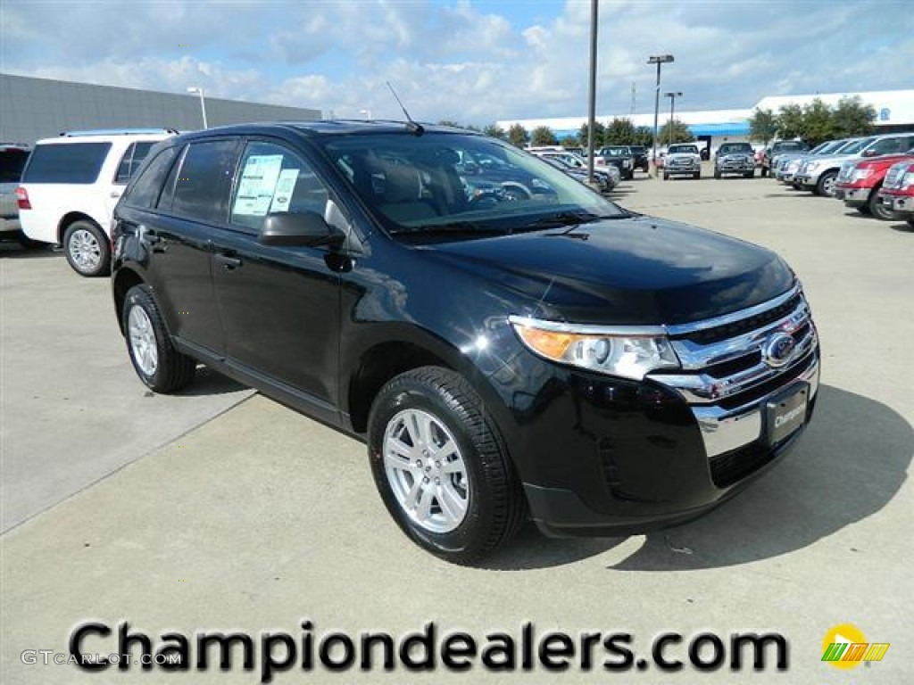 2012 Edge SE - Black / Medium Light Stone photo #1