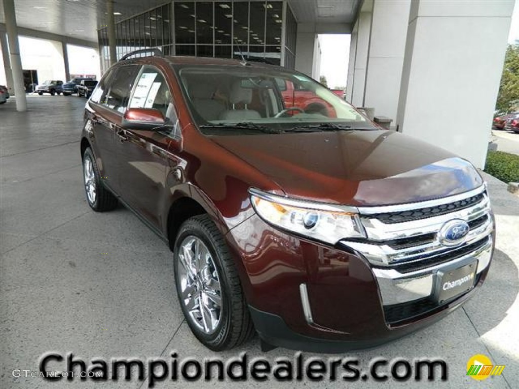 2012 Edge SE - Cinnamon Metallic / Medium Light Stone photo #1