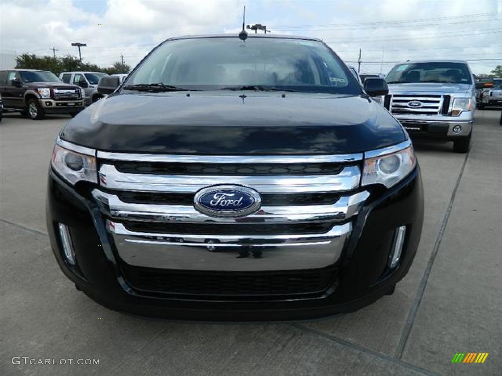2012 Edge SEL EcoBoost - Black / Medium Light Stone photo #2