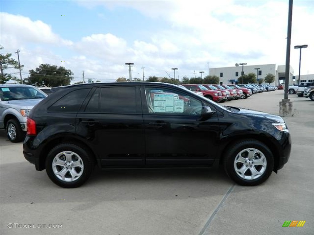 2012 Edge SEL EcoBoost - Black / Medium Light Stone photo #4