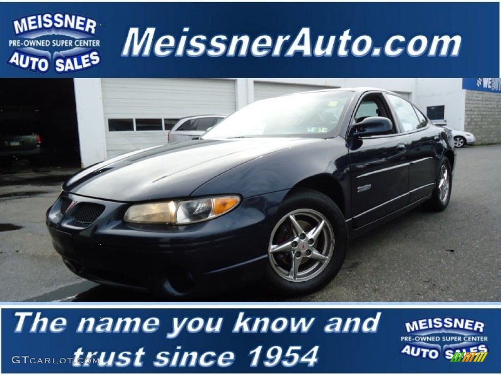 2003 Grand Prix GT Sedan - Blue Black Metallic / Graphite photo #1