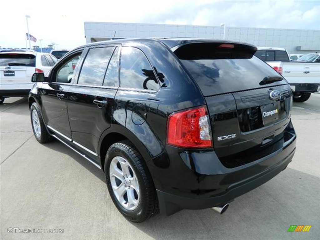 2012 Edge SEL EcoBoost - Black / Medium Light Stone photo #7