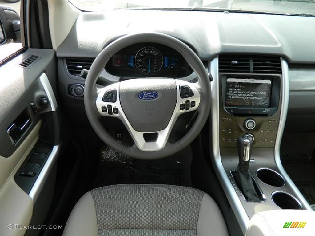 2012 Edge SEL EcoBoost - Black / Medium Light Stone photo #13