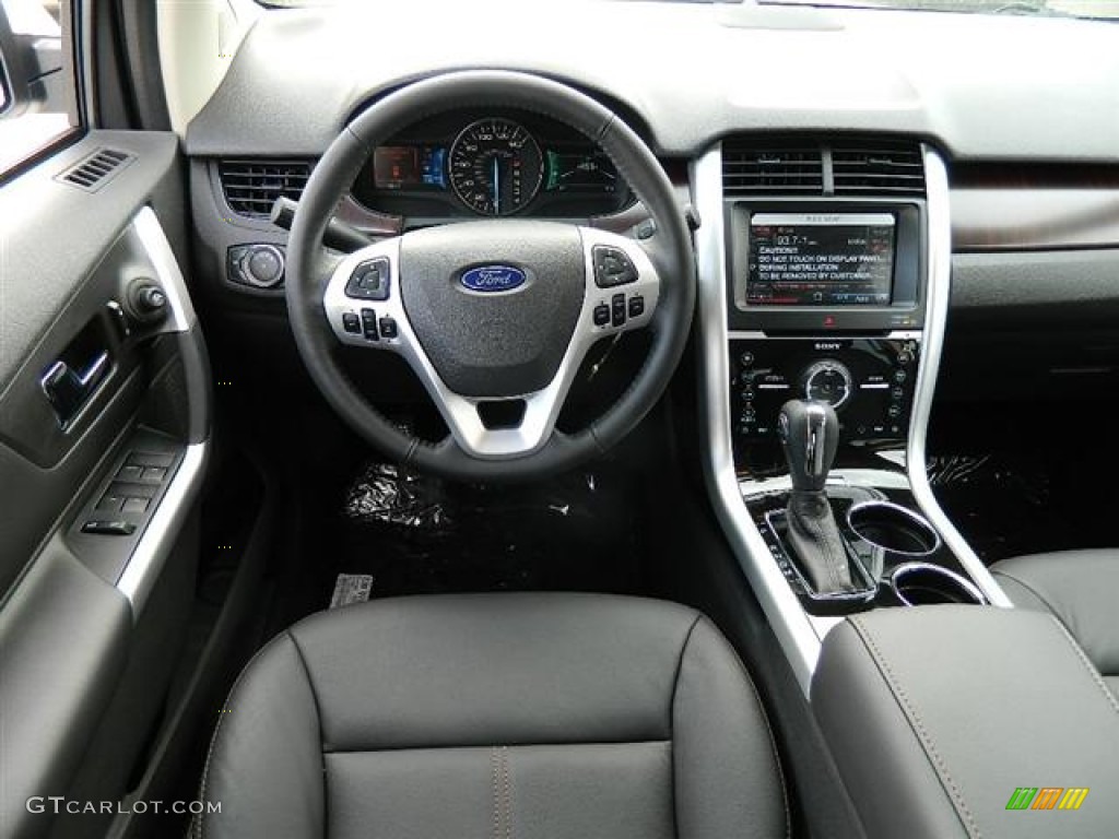 2012 Edge Limited - White Platinum Metallic Tri-Coat / Charcoal Black photo #13
