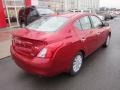 2012 Red Brick Nissan Versa 1.6 SV Sedan  photo #7