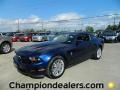 2012 Kona Blue Metallic Ford Mustang V6 Premium Coupe  photo #1