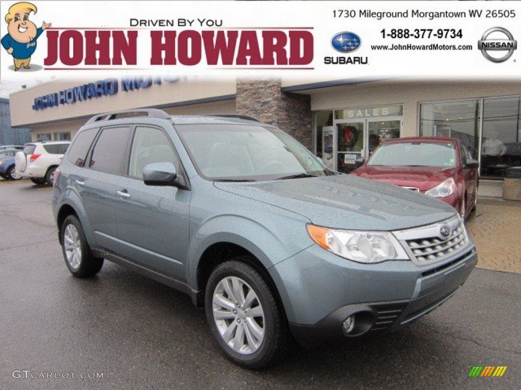 Sage Green Metallic Subaru Forester