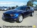 2012 Kona Blue Metallic Ford Mustang V6 Coupe  photo #1