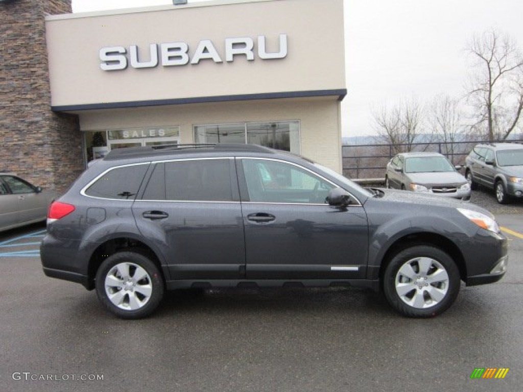Graphite Gray Metallic 2012 Subaru Outback 2.5i Premium Exterior Photo #58159346