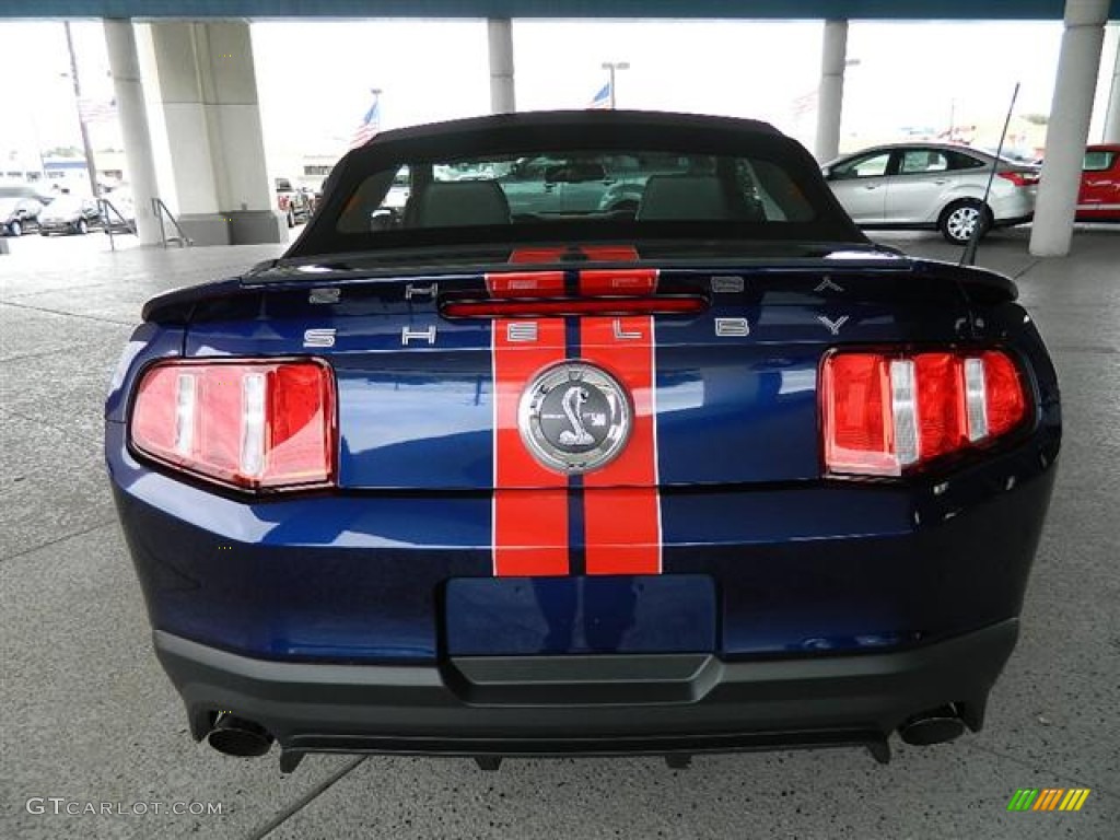 Kona Blue Metallic 2012 Ford Mustang Shelby GT500 SVT Performance Package Convertible Exterior Photo #58159400
