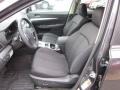 Off Black 2012 Subaru Outback 2.5i Premium Interior Color