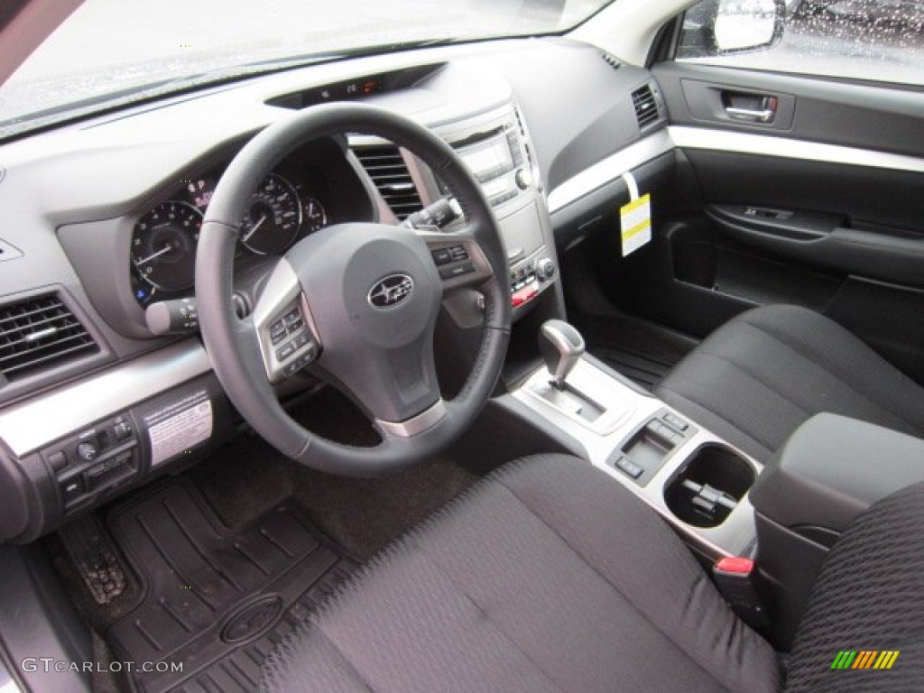 Off Black Interior 2012 Subaru Outback 2.5i Premium Photo #58159418