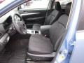 Off Black 2012 Subaru Outback 2.5i Premium Interior Color