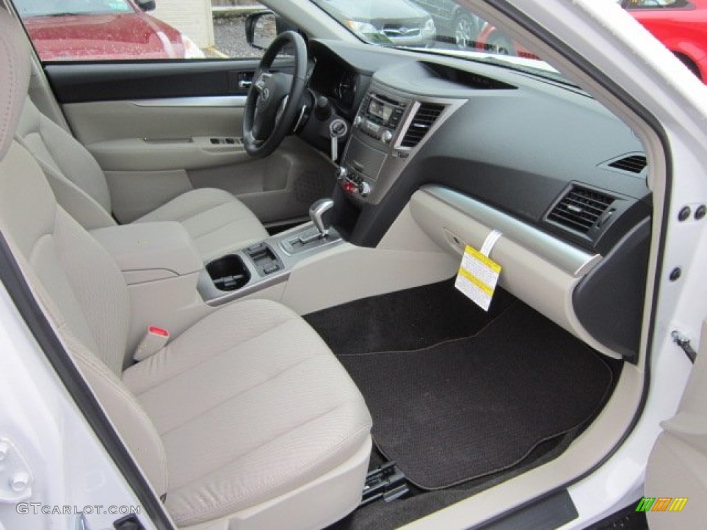 Warm Ivory Interior 2012 Subaru Outback 2.5i Premium Photo #58159694
