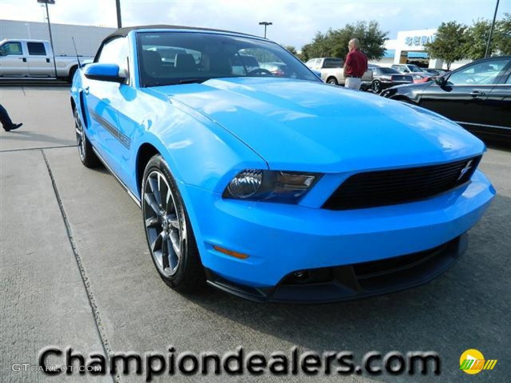 Grabber Blue Ford Mustang