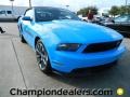 Grabber Blue 2012 Ford Mustang C/S California Special Convertible