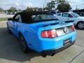 2012 Grabber Blue Ford Mustang C/S California Special Convertible  photo #5