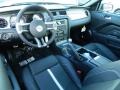 Charcoal Black/Cashmere 2012 Ford Mustang GT Premium Convertible Interior Color