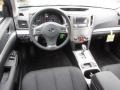 Off Black 2012 Subaru Legacy 2.5i Premium Interior Color