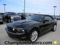 Black 2012 Ford Mustang GT Premium Convertible