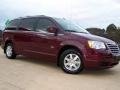 Deep Crimson Crystal Pearlcoat 2008 Chrysler Town & Country Touring Signature Series
