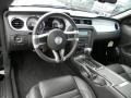 Charcoal Black 2012 Ford Mustang GT Premium Convertible Dashboard