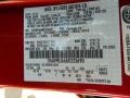 U6: Red Candy Metallic 2011 Ford Fusion SEL Color Code