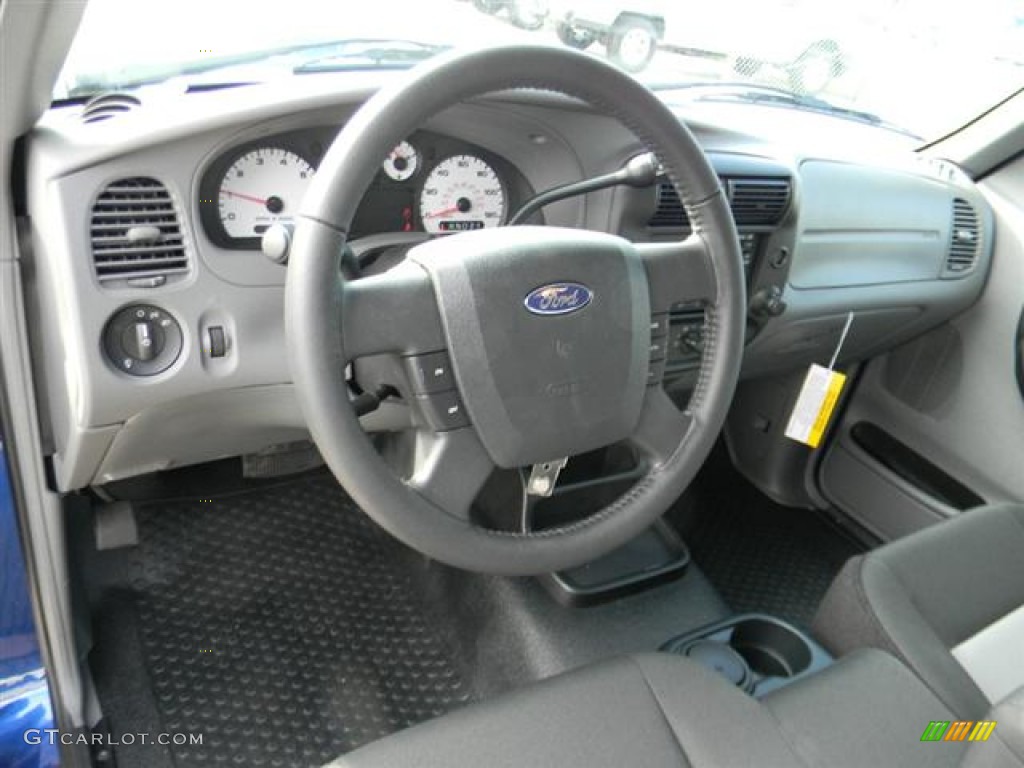 2011 Ford Ranger Sport SuperCab Medium Dark Flint Dashboard Photo #58161551