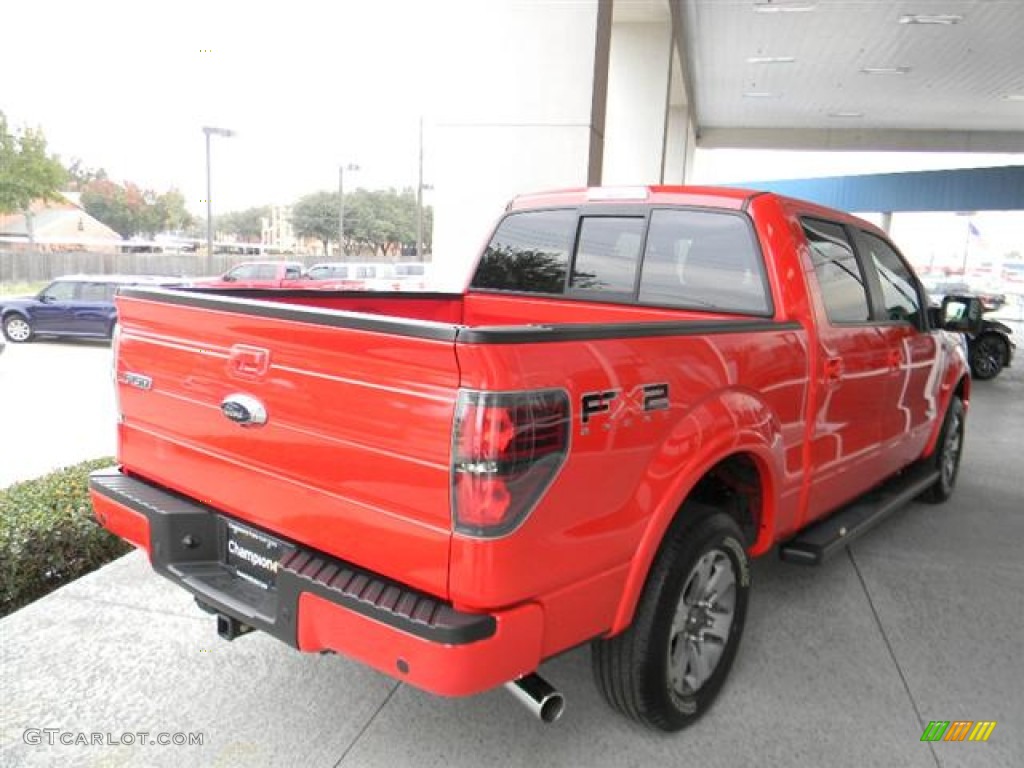 2011 F150 FX2 SuperCrew - Race Red / Black photo #5