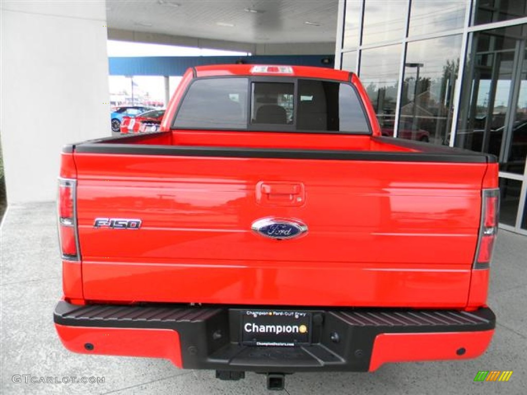 2011 F150 FX2 SuperCrew - Race Red / Black photo #6