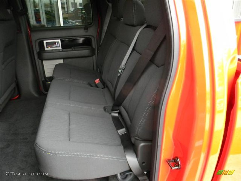Black Interior 2011 Ford F150 FX2 SuperCrew Photo #58162823